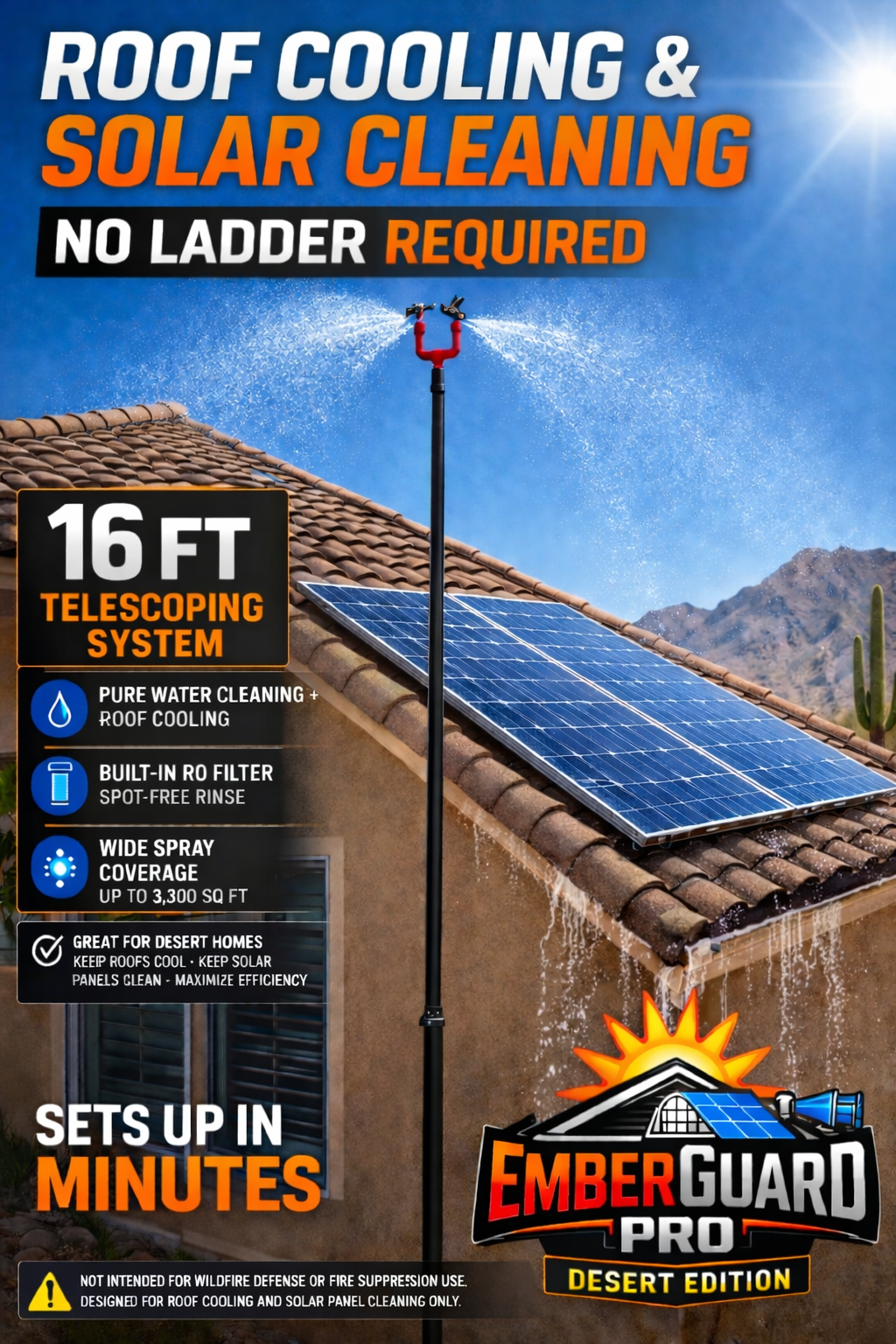 Desert Cooling System - 16 FT