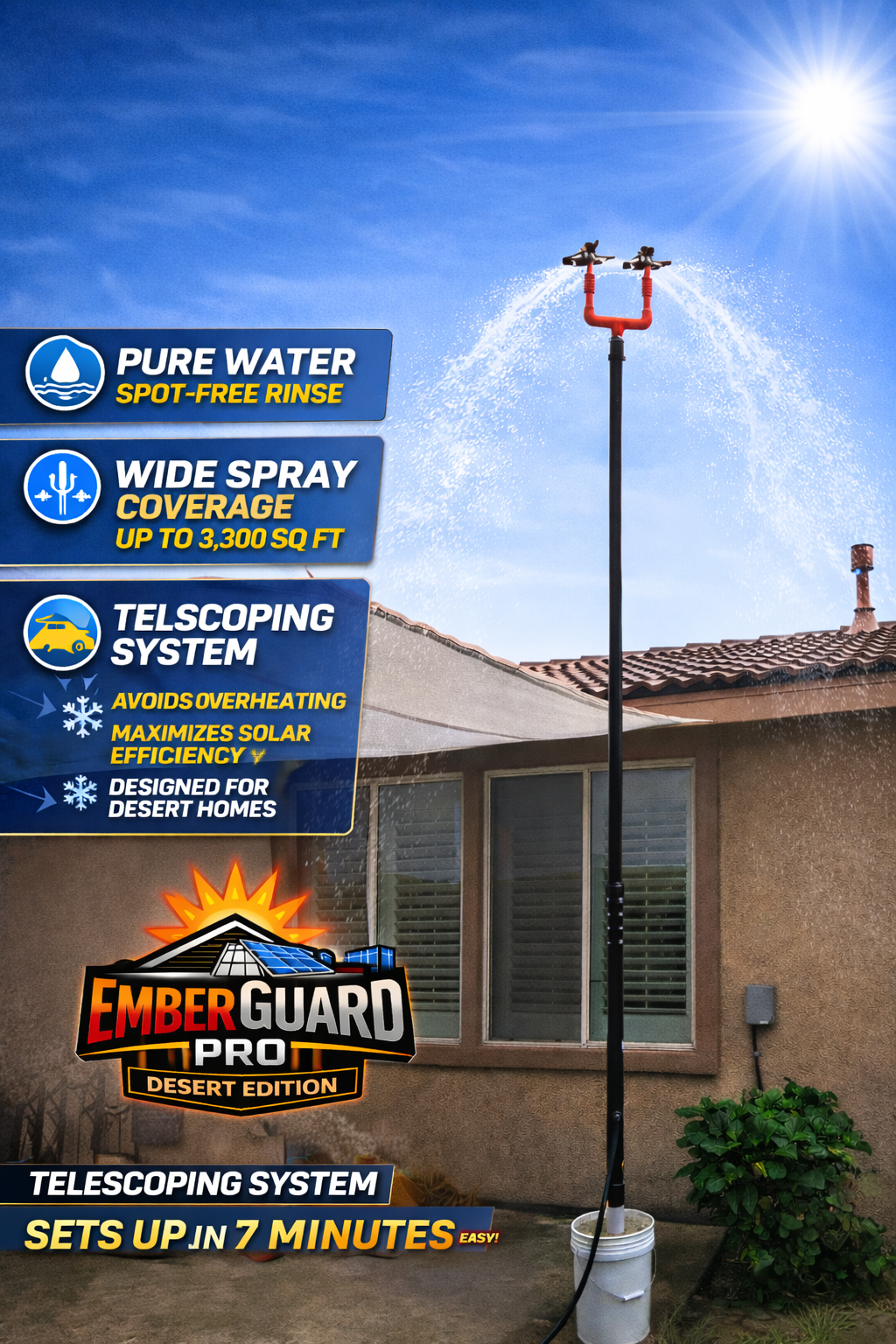 Desert Cooling System - 16 FT